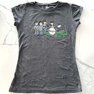 Rare, VTG Beatles Cartoon Tshirt, by Apple